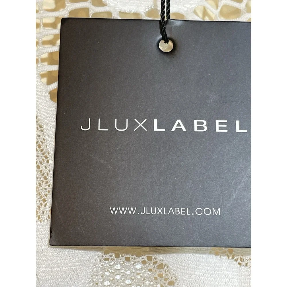 JluxLabel Throw On White Beach Cardigan Coat Sz S Missing‎ Belt